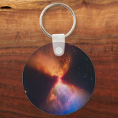 JWST Hourglass Protostar-formatie Sleutelhanger (Voorkant)