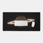 JWST James Webb Ruimtetelescoop Saturn Infrared Bureaumat (Keyboard & Muis)