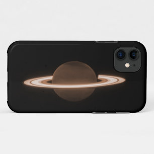 JWST James Webb Ruimtetelescoop Saturn Infrared Case-Mate iPhone Case