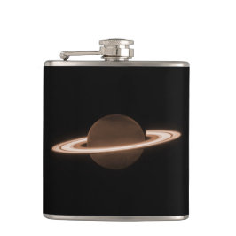 JWST James Webb Ruimtetelescoop Saturn Infrared Heupfles