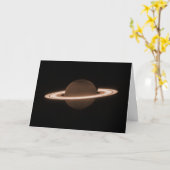 JWST James Webb Ruimtetelescoop Saturn Infrared Kaart (Gele Bloem)