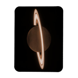 JWST James Webb Ruimtetelescoop Saturn Infrared Magneet