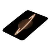 JWST James Webb Ruimtetelescoop Saturn Infrared Magneet (Linkerzijde)