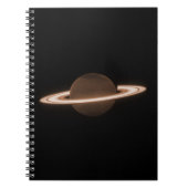 JWST James Webb Ruimtetelescoop Saturn Infrared Notitieboek (Voorkant)