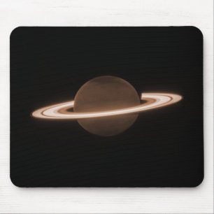 JWST James Webb Ruimtetelescoop Saturnus Infrarood Muismat