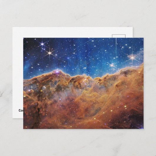 JWST James Webb Space Telescope Cosmic Briefkaart (Voorkant / Achterkant)