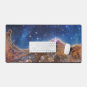 JWST James Webb Space Telescope Cosmic Cliffs Bureaumat (Keyboard & Muis)