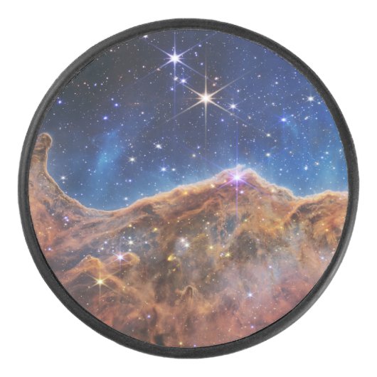 JWST James Webb Space Telescope Cosmic Cliffs Hockey Puck (Voorkant)