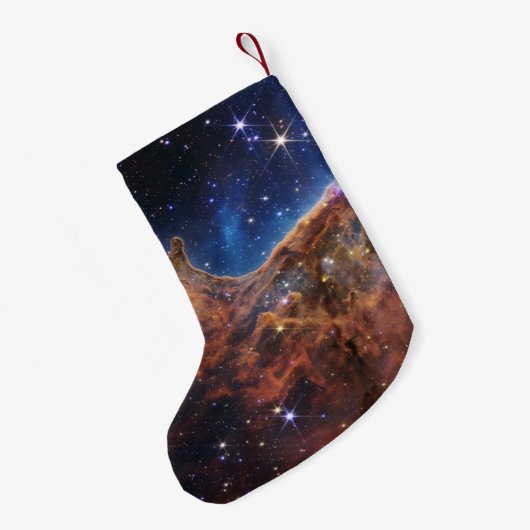JWST James Webb Space Telescope Cosmic Cliffs Kleine Kerstsok (Achterkant (Hangend))