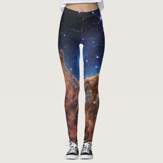 JWST James Webb Space Telescope Cosmic Cliffs Leggings (Voorkant)
