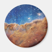 JWST James Webb Space Telescope Cosmic Cliffs Magneet (Voorkant)