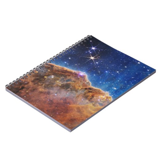 JWST James Webb Space Telescope Cosmic Cliffs Notitieboek (Linkerzijde)