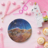 JWST James Webb Space Telescope Cosmic Cliffs Papieren Bordje (Feest)