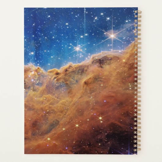 JWST James Webb Space Telescope Cosmic Cliffs Planner (Achterkant)