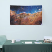 JWST James Webb Space Telescope Cosmic Cliffs Spandoek (Beurs)