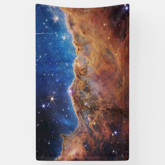 JWST James Webb Space Telescope Cosmic Cliffs Spandoek (Verticaal)