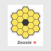 JWST James Webb Space Telescope Essential Sticker (Vel)