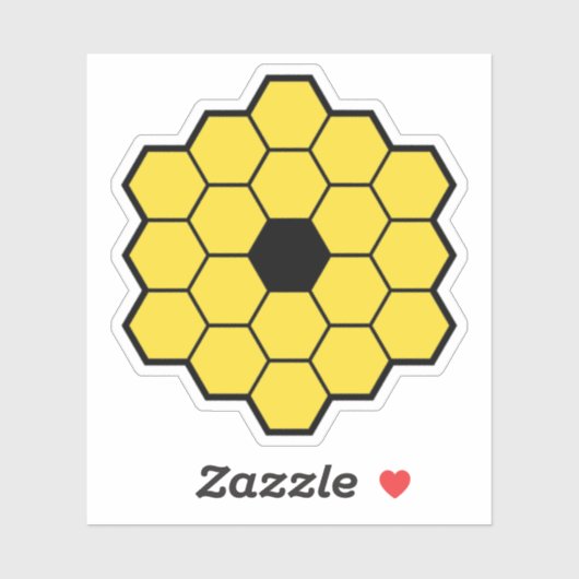 JWST James Webb Space Telescope Essential Sticker (Vel)