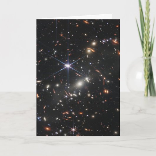 JWST James Webb Space Telescope First Afbeelding C Kaart (Voorkant)