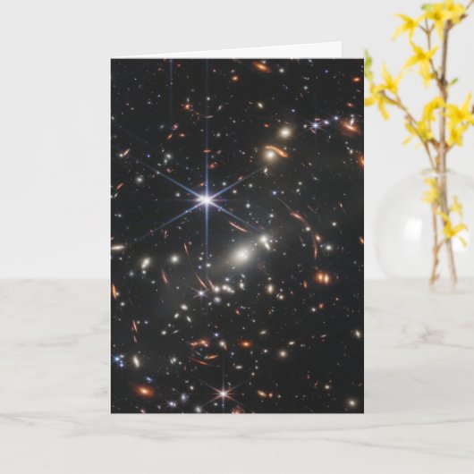 JWST James Webb Space Telescope First Afbeelding C Kaart (Gele Bloem)