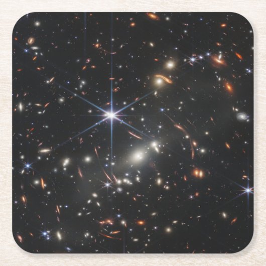 JWST James Webb Space Telescope First Afbeeldingen Kartonnen Onderzetters (Voorkant)