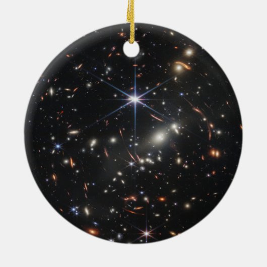 JWST James Webb Space Telescope First Afbeeldingen Keramisch Ornament (Achterkant)