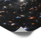 JWST James Webb Space Telescope First Afbeeldingen Poster (Hoek)