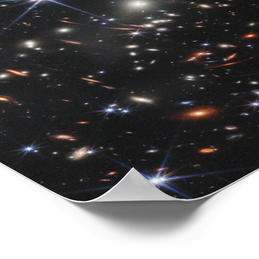 JWST James Webb Space Telescope First Afbeeldingen Poster (Hoek)