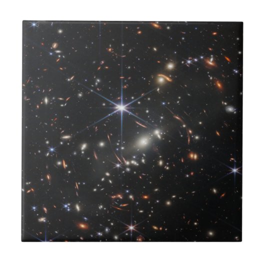 JWST James Webb Space Telescope First Afbeeldingen Tegeltje (Voorkant)