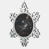 JWST James Webb Space Telescope First Afbeeldingen Tin Sneeuwvlok Ornament (Rechts)