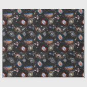 JWST James Webb Space Telescope Photo Collage Cadeaupapier (Vlak)