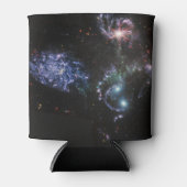 JWST James Webb Space Telescope Stephan's Quintet Blikjeskoeler (Voorkant)