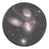 JWST James Webb Space Telescope Stephan's Quintet Hockey Puck (Voorkant)