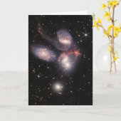 JWST James Webb Space Telescope Stephan's Quintet Kaart (Gele Bloem)