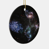 JWST James Webb Space Telescope Stephan's Quintet Keramisch Ornament (Rechts)
