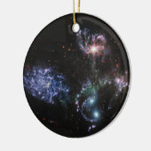 JWST James Webb Space Telescope Stephan's Quintet Keramisch Ornament (Links)