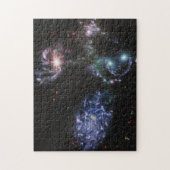 JWST James Webb Space Telescope Stephan's Quintet Legpuzzel (Verticaal)
