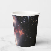 JWST James Webb Space Telescope Stephan's Quintet Papieren Bekers (Achterkant)