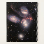 JWST James Webb Space Telescope Stephan's Quintet Planner (Achterkant)
