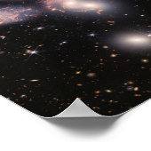 JWST James Webb Space Telescope Stephan's Quintet Poster (Hoek)
