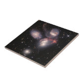 JWST James Webb Space Telescope Stephan's Quintet Tegeltje (Zijkant)