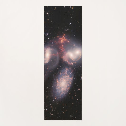 JWST James Webb Space Telescope Stephan's Quintet Yogamat (Voorkant)