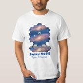 JWST-James Webb Space Telescope T-shirt (Voorkant)