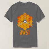 JWST James Webb Space Telescope T-shirt (Design voorkant)