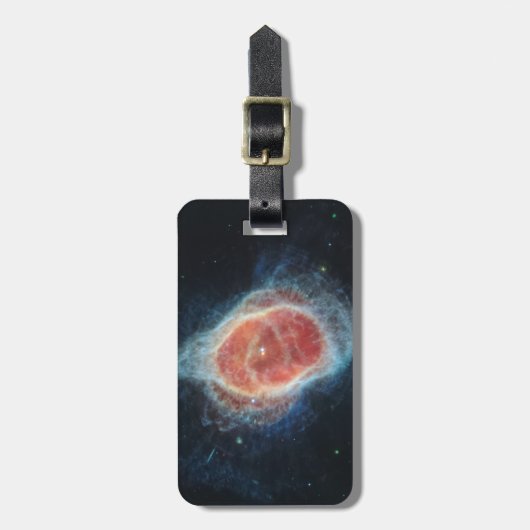 JWST James Webb Telescope Southern Ring Nebula Bagagelabel (Voorkant verticaal)