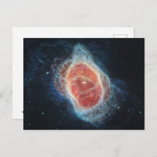 JWST James Webb Telescope Southern Ring Nebula Briefkaart (Voorkant / Achterkant)