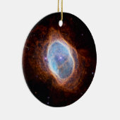 JWST James Webb Telescope Southern Ring Nebula Keramisch Ornament (Rechts)