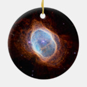 JWST James Webb Telescope Southern Ring Nebula Keramisch Ornament (Achterkant)