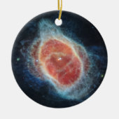 JWST James Webb Telescope Southern Ring Nebula Keramisch Ornament (Voorkant)
