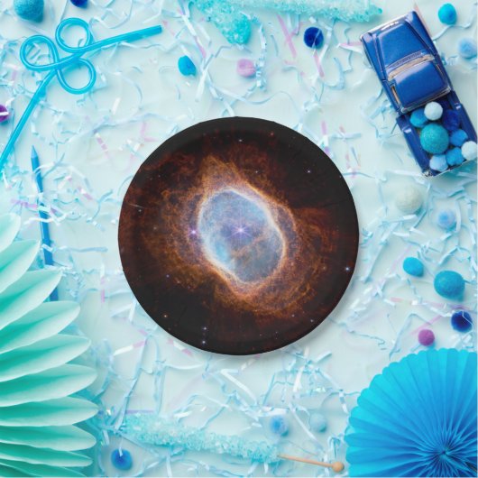 JWST James Webb Telescope Southern Ring Nebula Papieren Bordje (Feest)